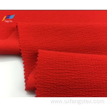 100% Polyester Dyed Bubble Crepe SSY Lady Fabric